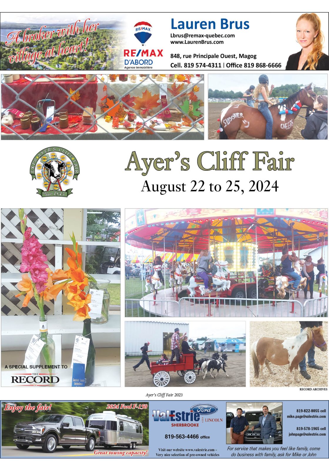 Ayer’s Cliff Fair 2024