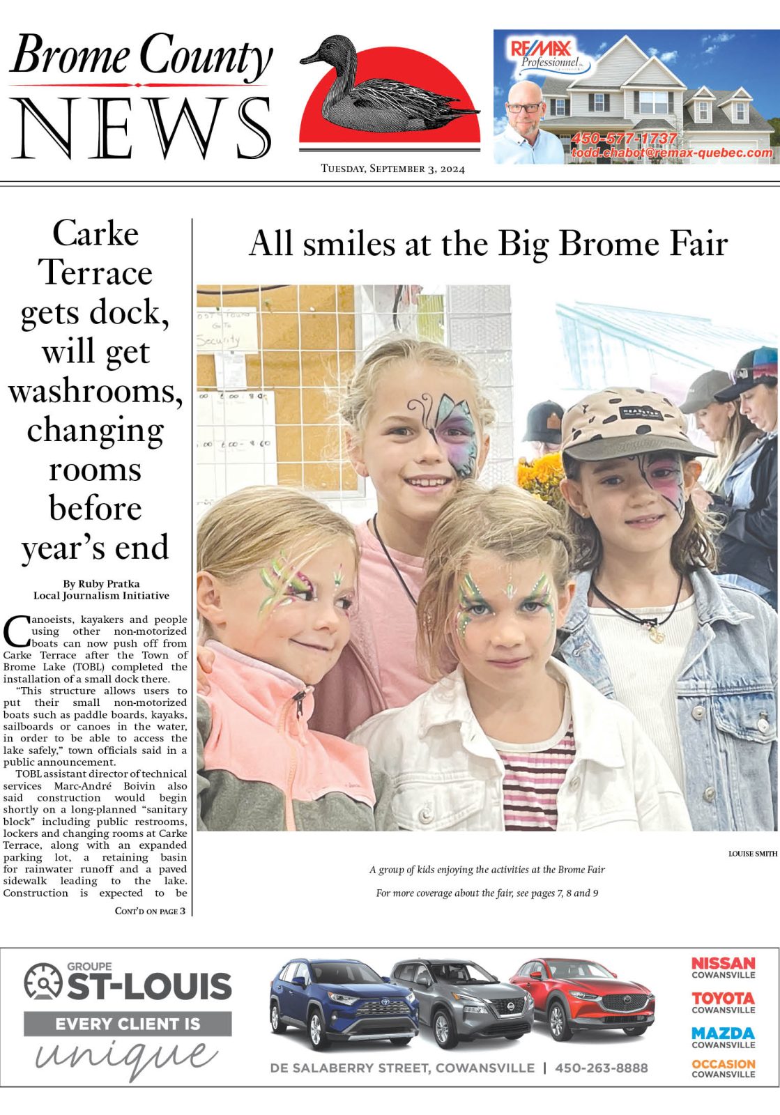 Brome County News, September 3, 2024